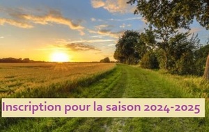 Adhésion 2024-2025    